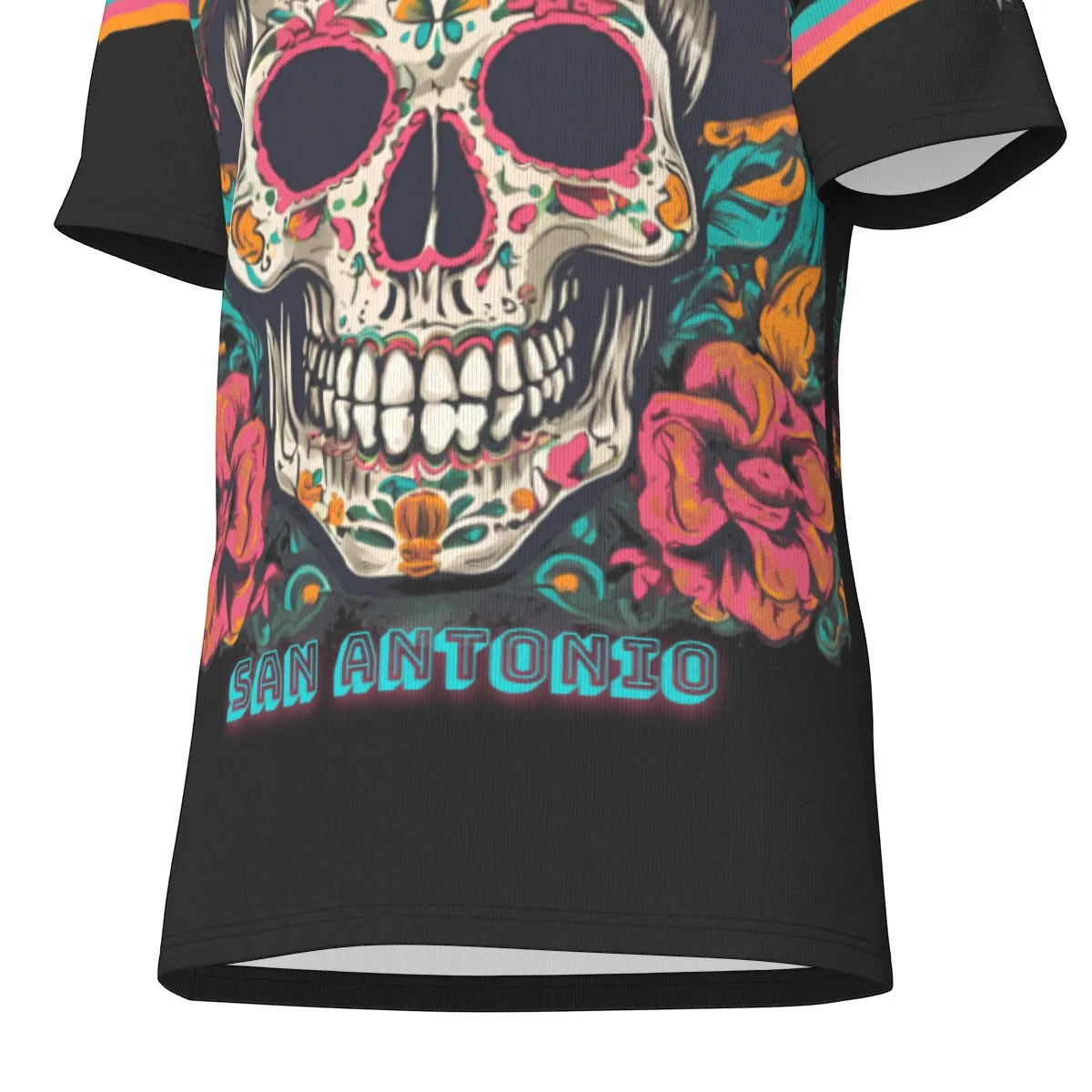 Men's San Antonio Fiesta Basketball O-Neck T-Shirt