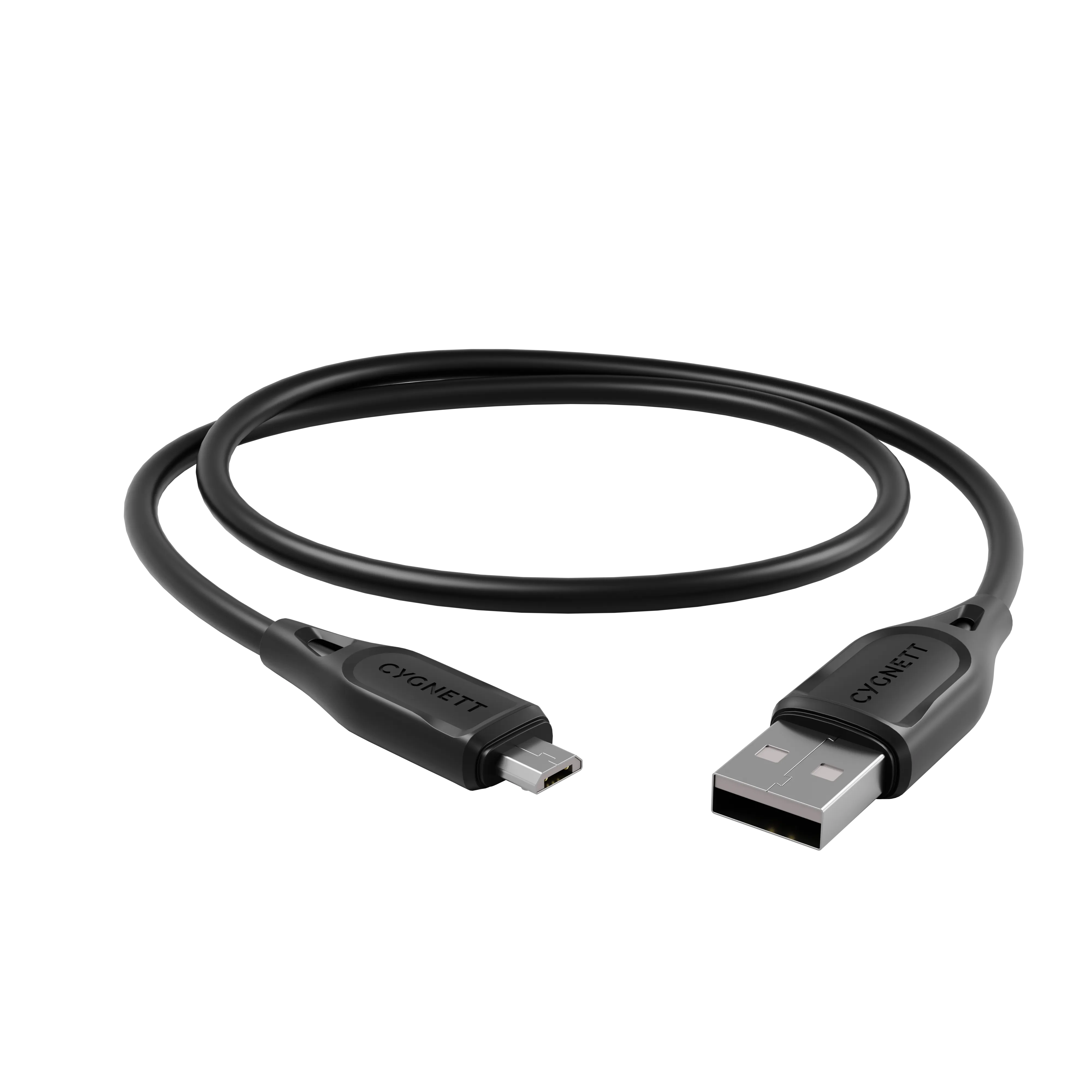 Micro to USB-A Cable 2m - Black