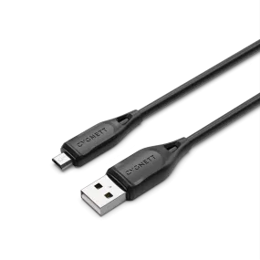 Micro to USB-A Cable 2m - Black