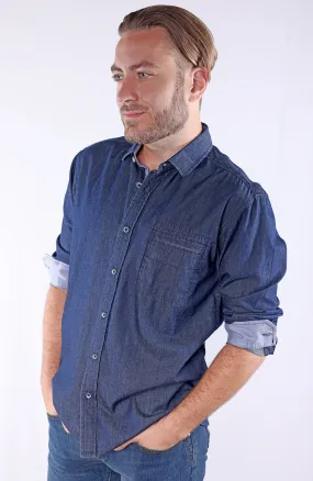 MITCHELL | 100% Cotton Slub Chambray Shirt