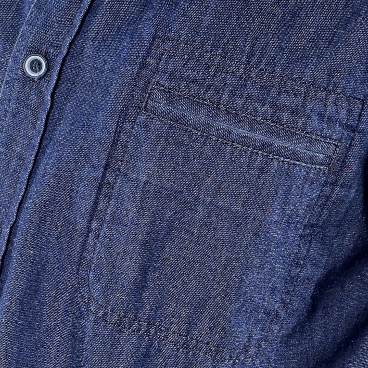 MITCHELL | 100% Cotton Slub Chambray Shirt