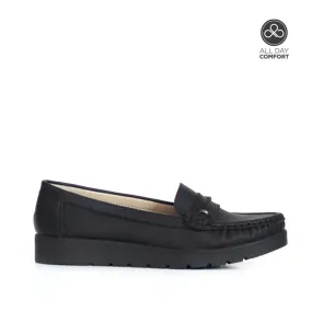 Mocasines Andrea negro para Mujer