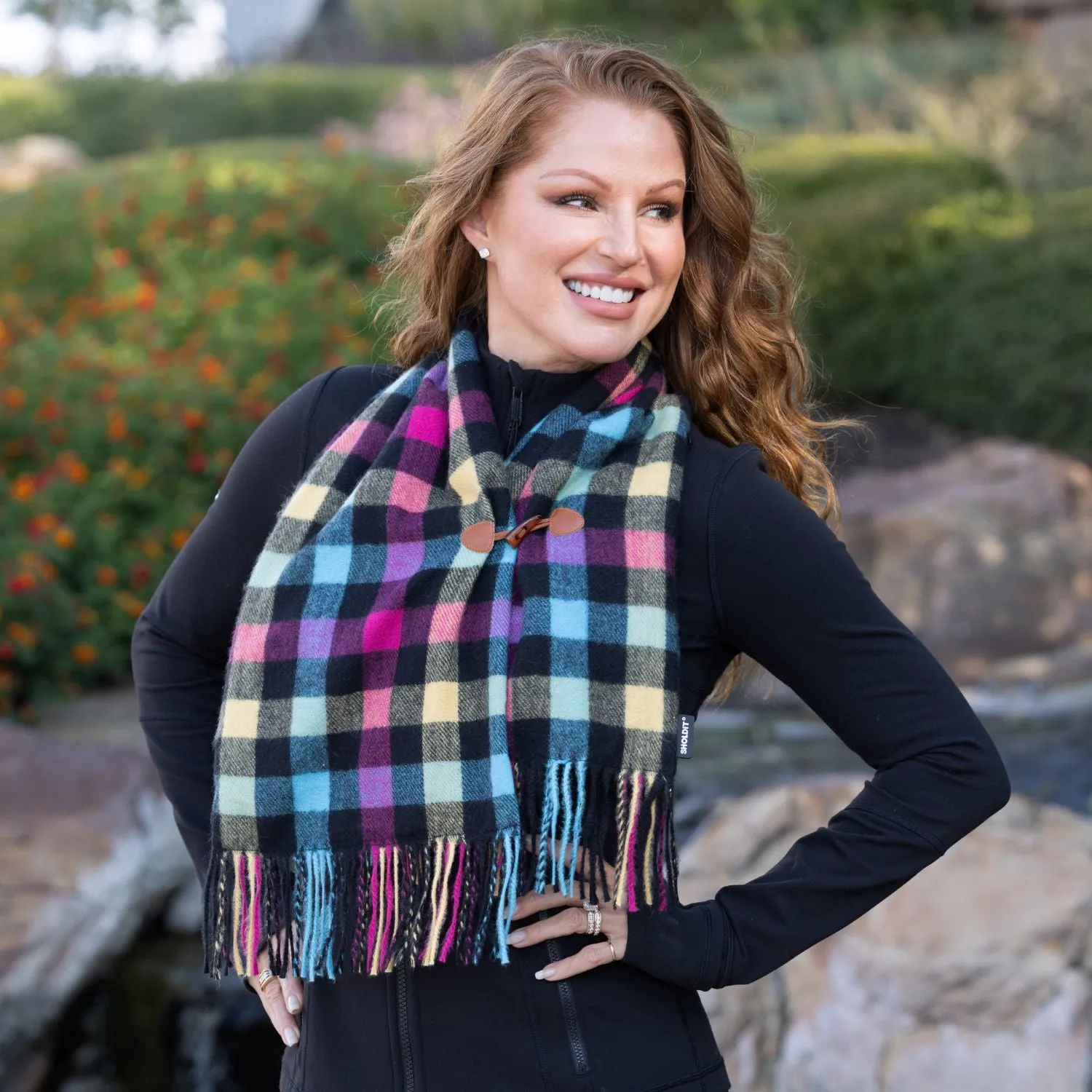 Multi-Pocket Crossover Scarf™ | Alpine Sky