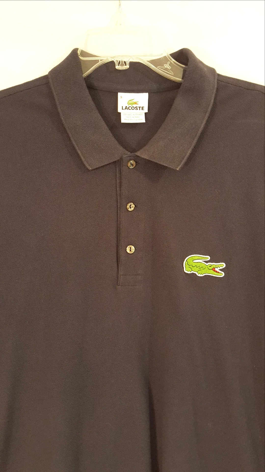 Navy Lacoste Polo Shirt