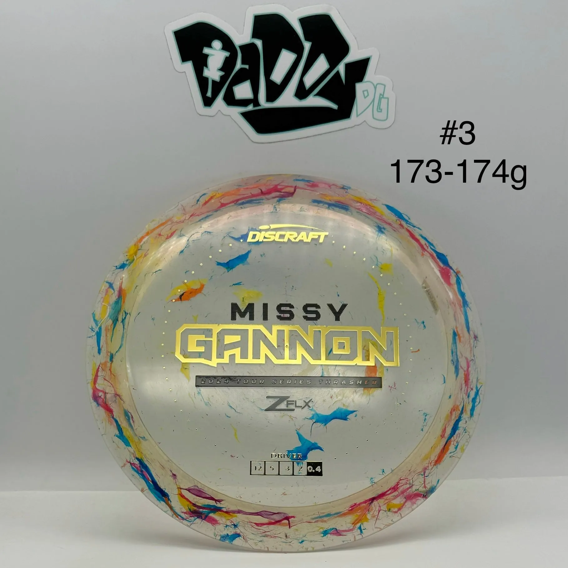 ****NEW Discraft Jawbreaker Z-line Flx Thrasher 2024 Missy Gannon Tour Series Distance Driver