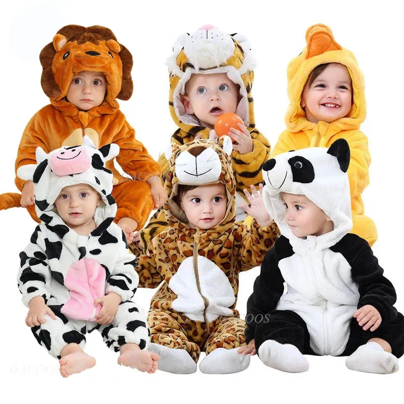 Newborn Baby Pajamas/Costume - All Different Animals **CLEARANCE