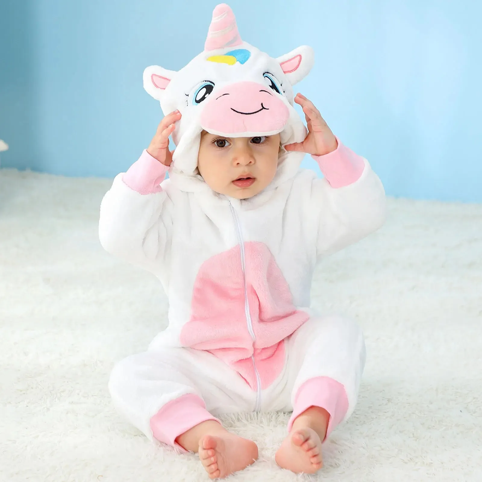 Newborn Baby Pajamas/Costume - All Different Animals **CLEARANCE