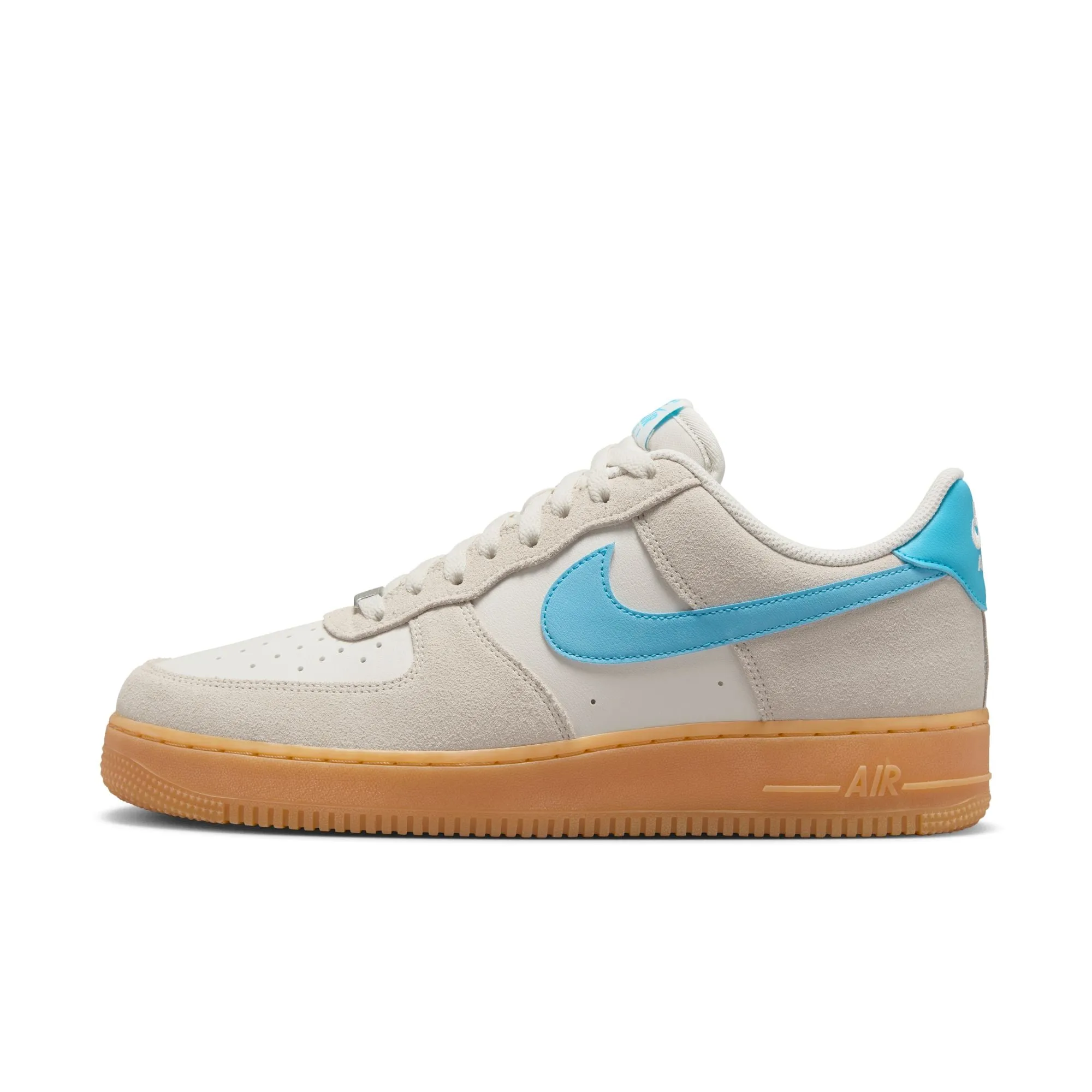 Nike Air Force 1 ‘07 LV8 Phantom Baltic Blue Gum Yellow FQ8714-003