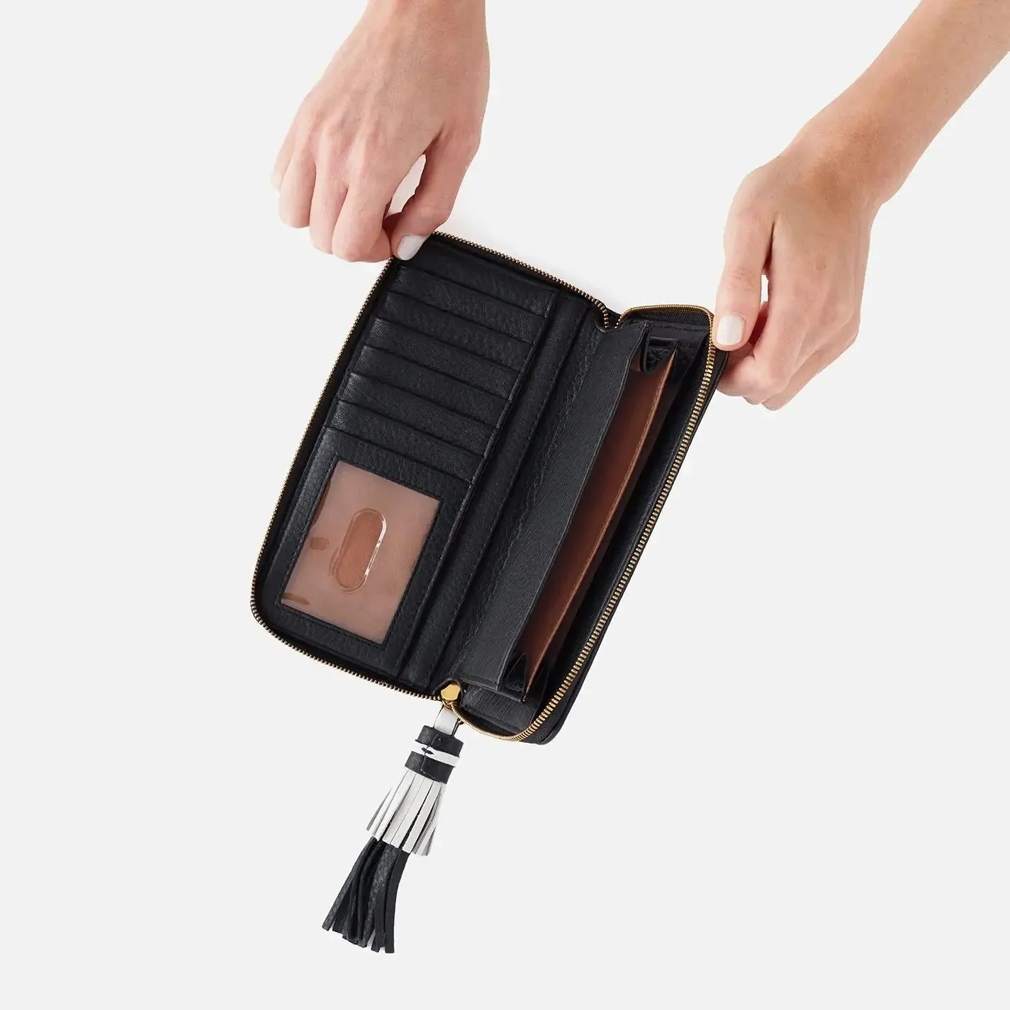 Nila Phone Crossbody - Black