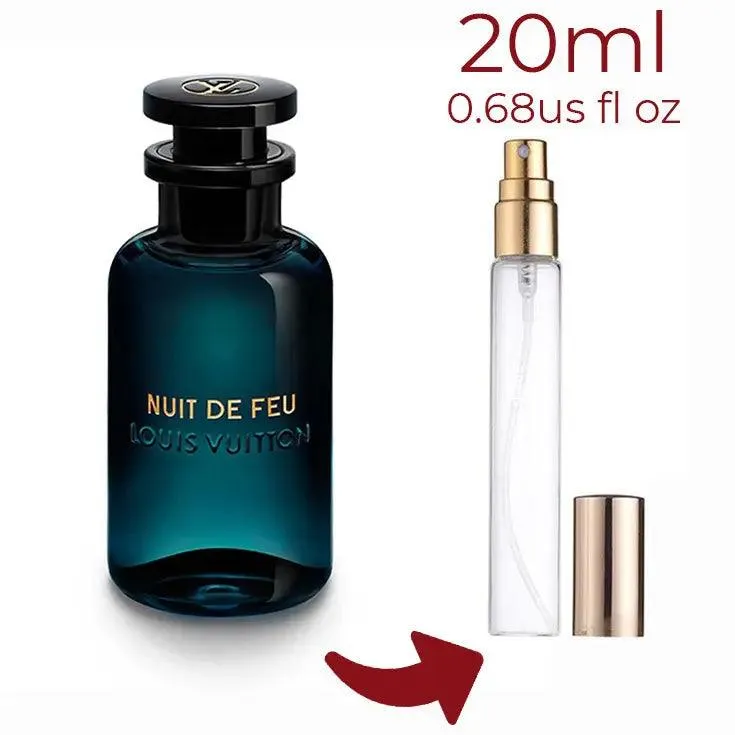 Nuit de Feu Louis Vuitton for women and men Decant Fragrance Samples