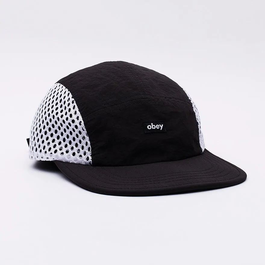 Obey Title Camp Cap Black Multi