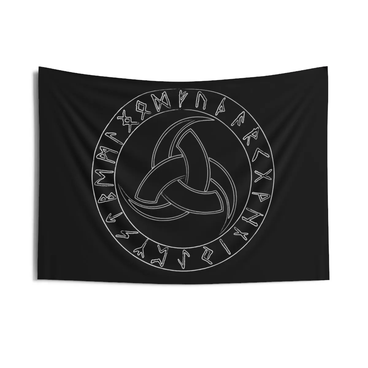 Odin's Triple Horn Wall Tapestry