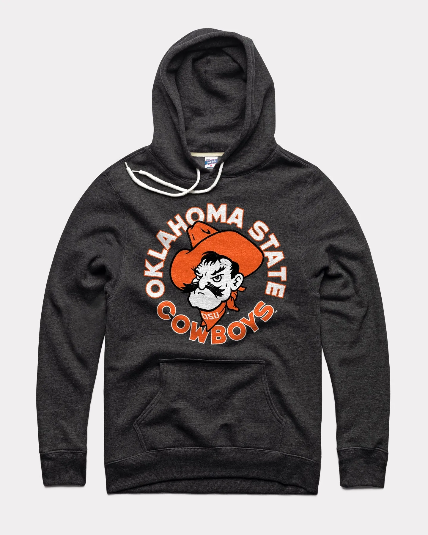 Oklahoma State Cowboys Circle Logo Black Hoodie