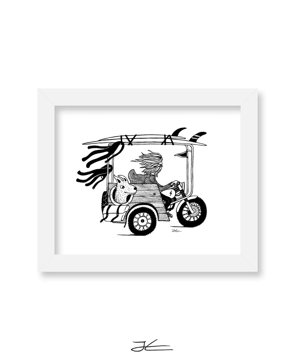 On The Road Again - Print/ Framed Print