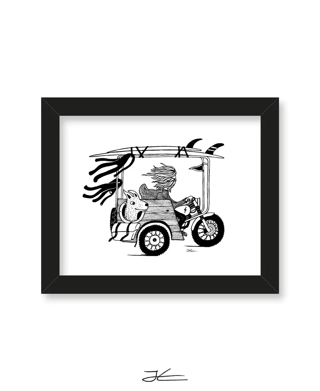 On The Road Again - Print/ Framed Print