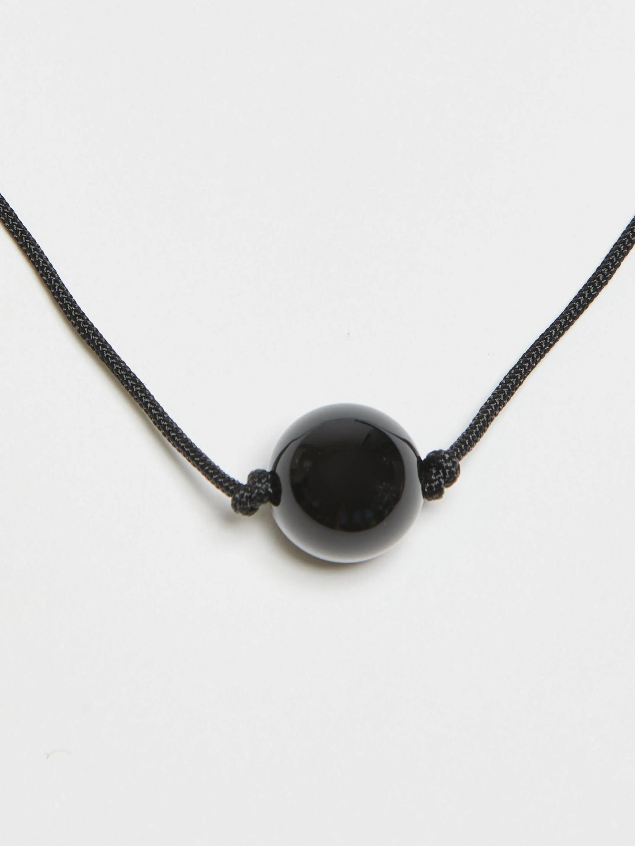 Onyx Beaded Necklace