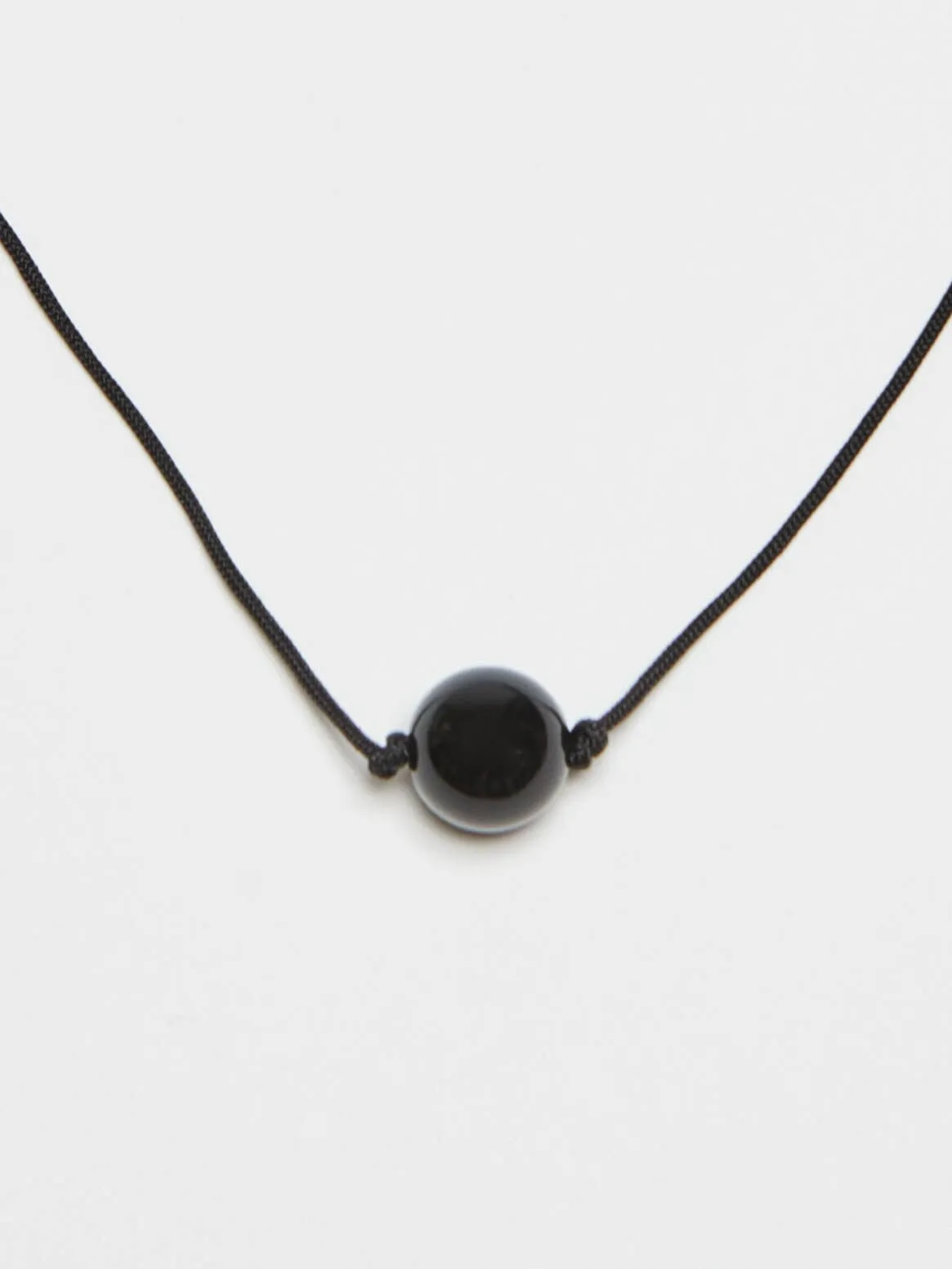 Onyx Beaded Necklace