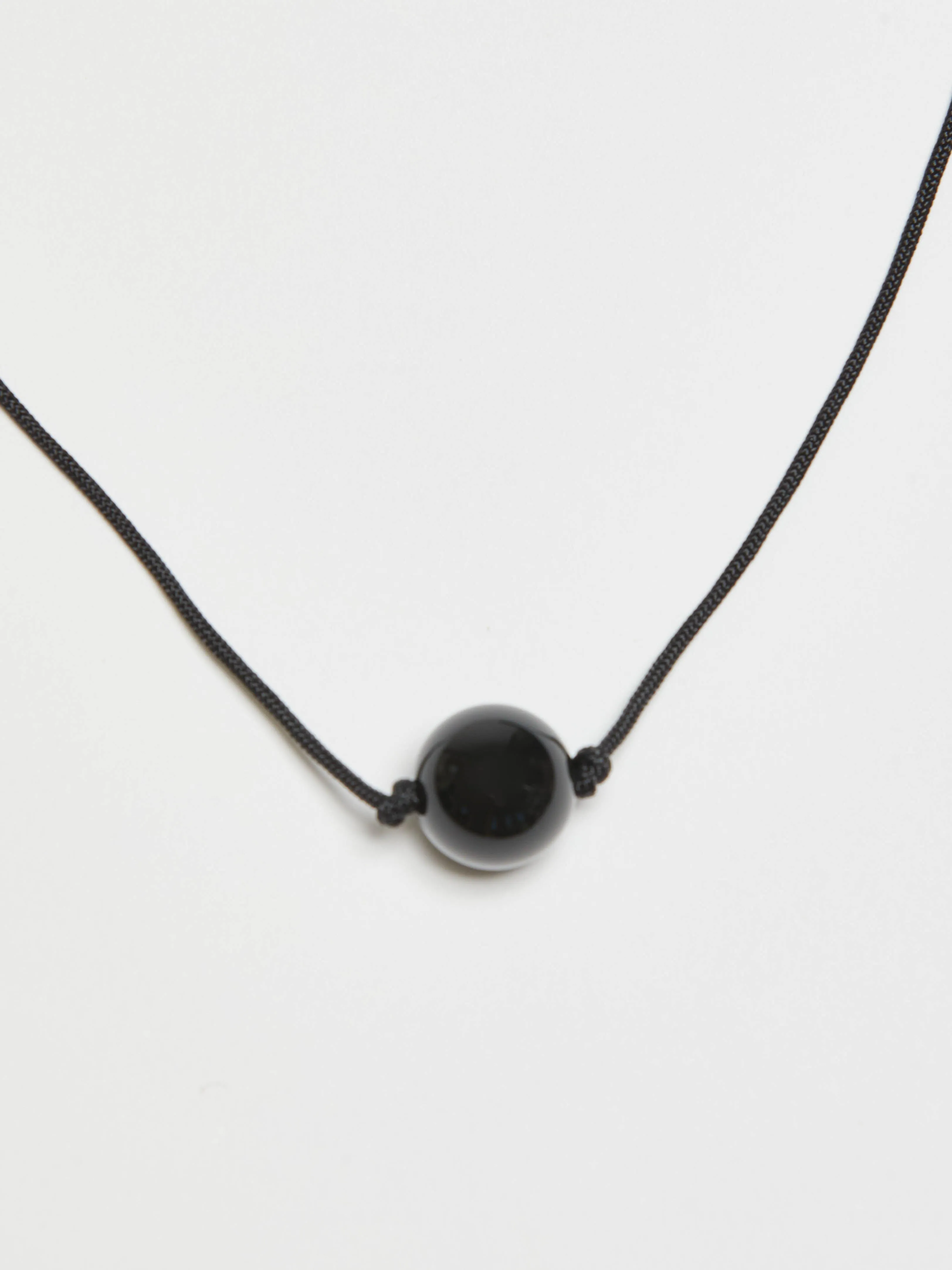 Onyx Beaded Necklace