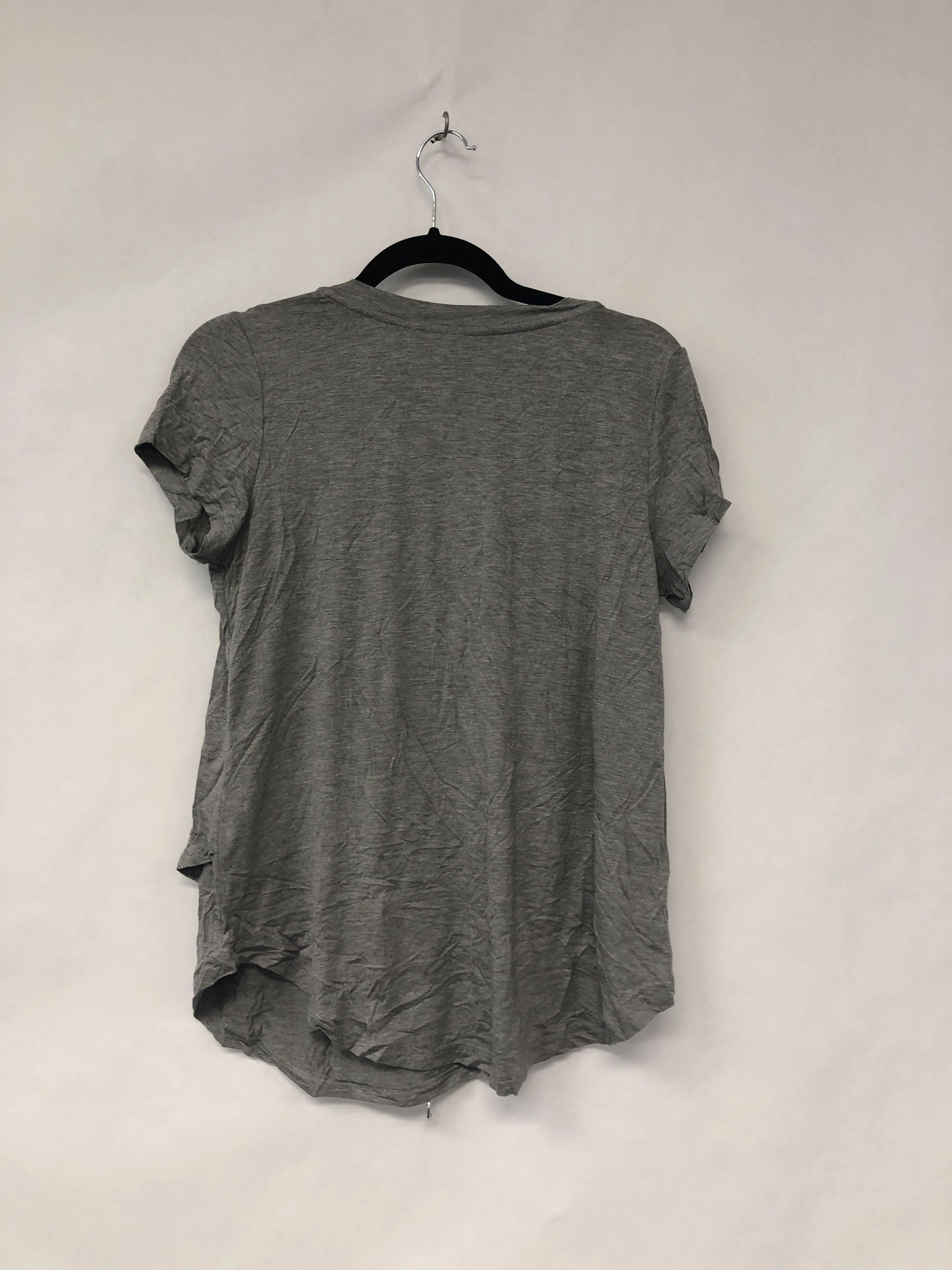 Outlet 6251 - V-Neck Boyfriend Nursing Tee - Light Grey - Extra Small