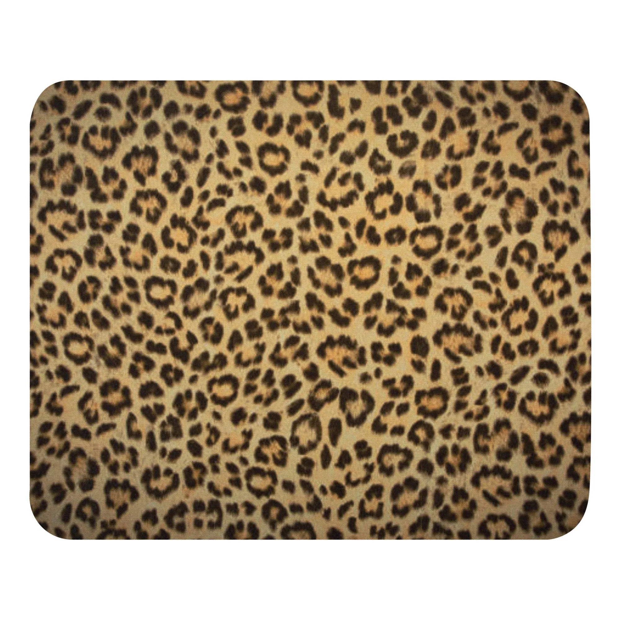 Padded Non-Slip Mousepad - Leopard Pattern