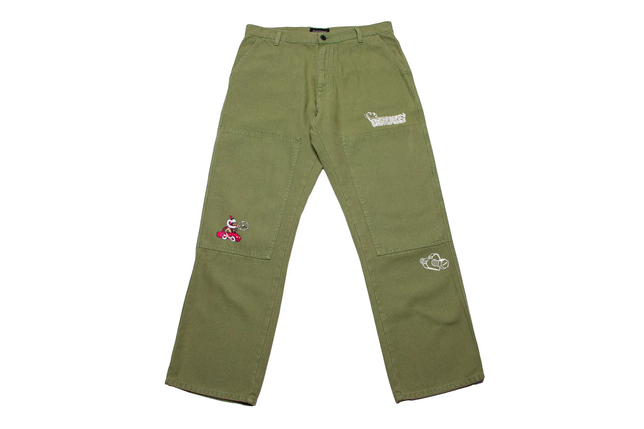 Pas de Mer Officina Pants "Army Green"