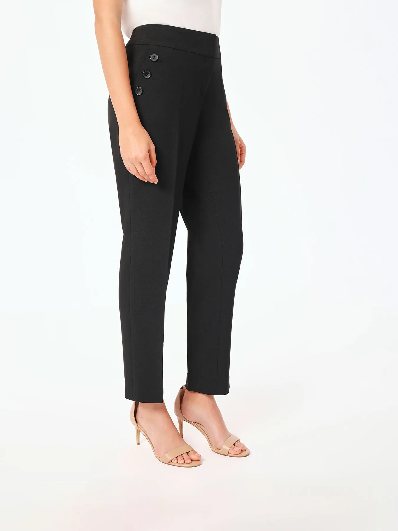 Plus Finn Pant, Iconic Stretch Crepe