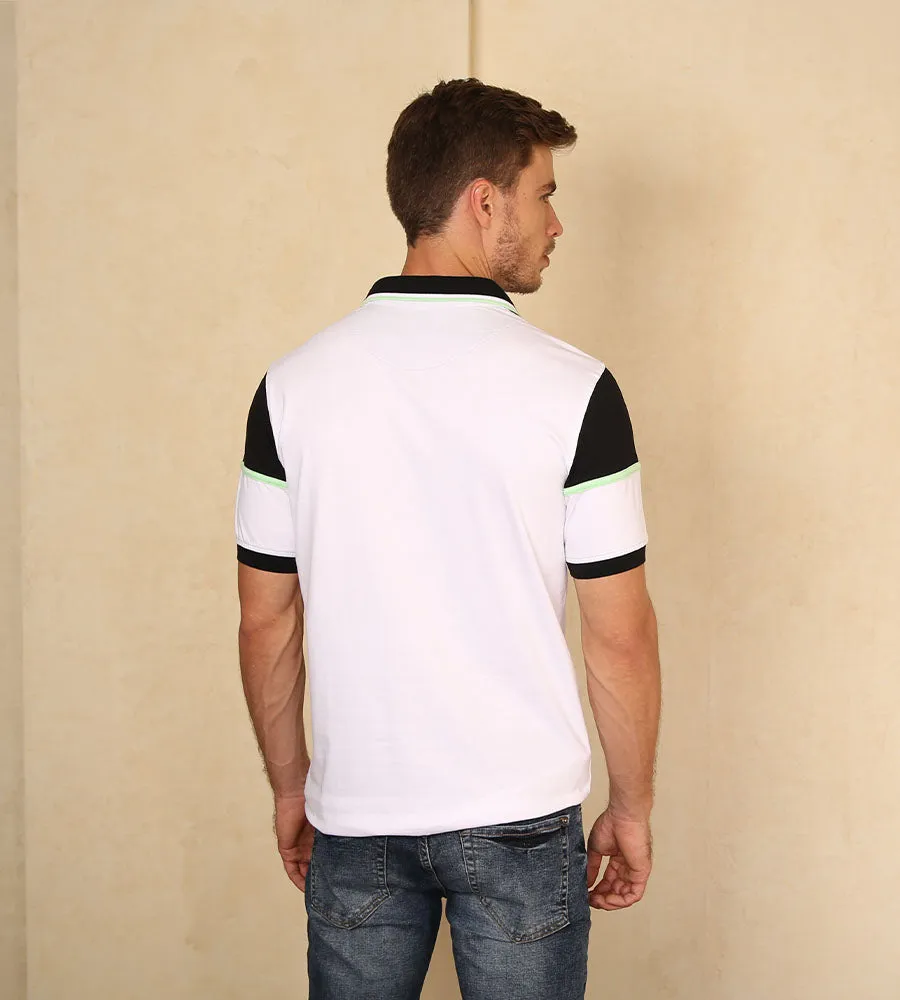 Polo Bloques Blanco Ref. 129060524