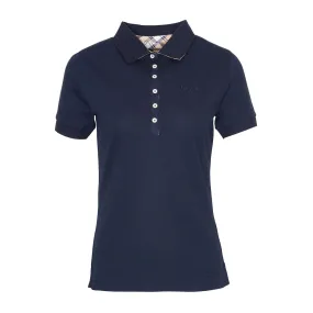 Polo Donna Barbour Portsdown Blu Navy