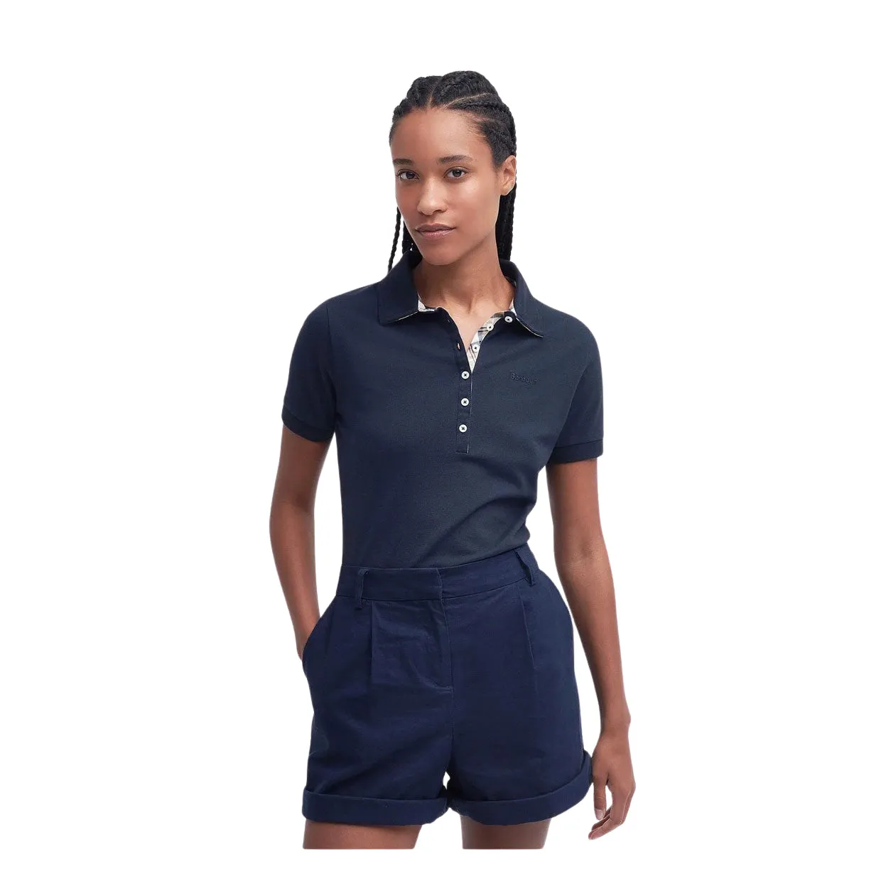 Polo Donna Barbour Portsdown Blu Navy