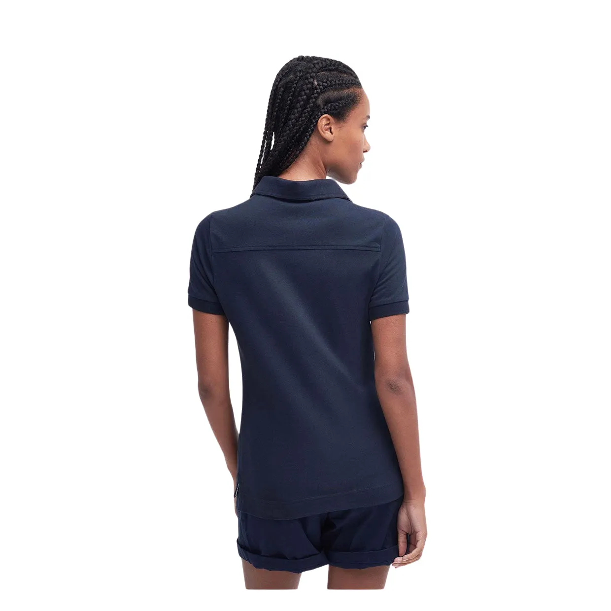 Polo Donna Barbour Portsdown Blu Navy