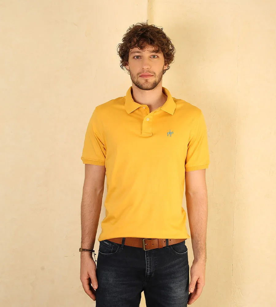 Polo Fondo Entero Amarillo Medio Ref. 101130924