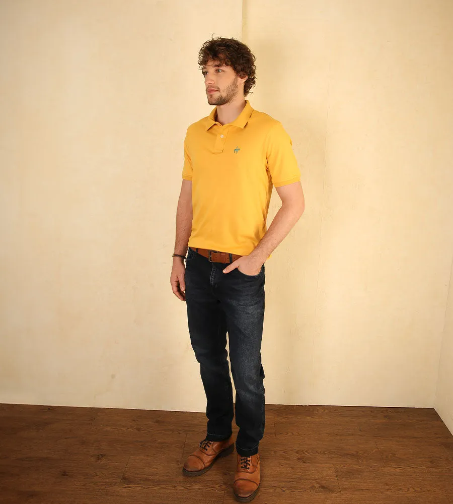 Polo Fondo Entero Amarillo Medio Ref. 101130924