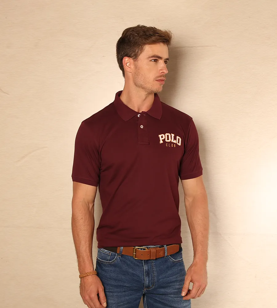 Polo Fondo Entero Vinotinto Ref. 101101223