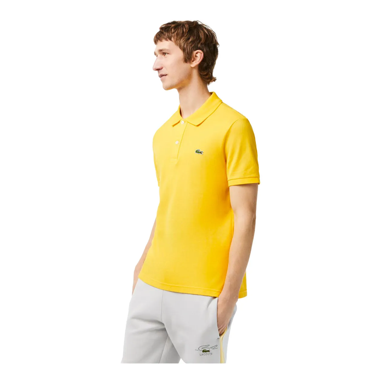 Polo Lacoste Slim Fit Giallo (C7T)