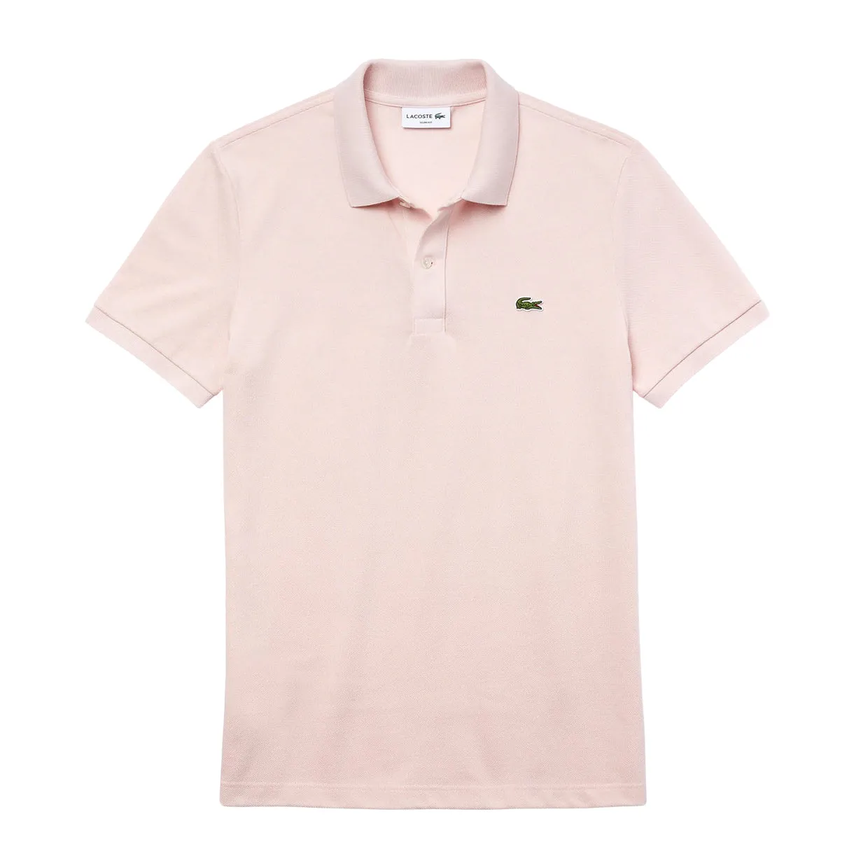 Polo Lacoste Slim Fit Rosa Chiaro