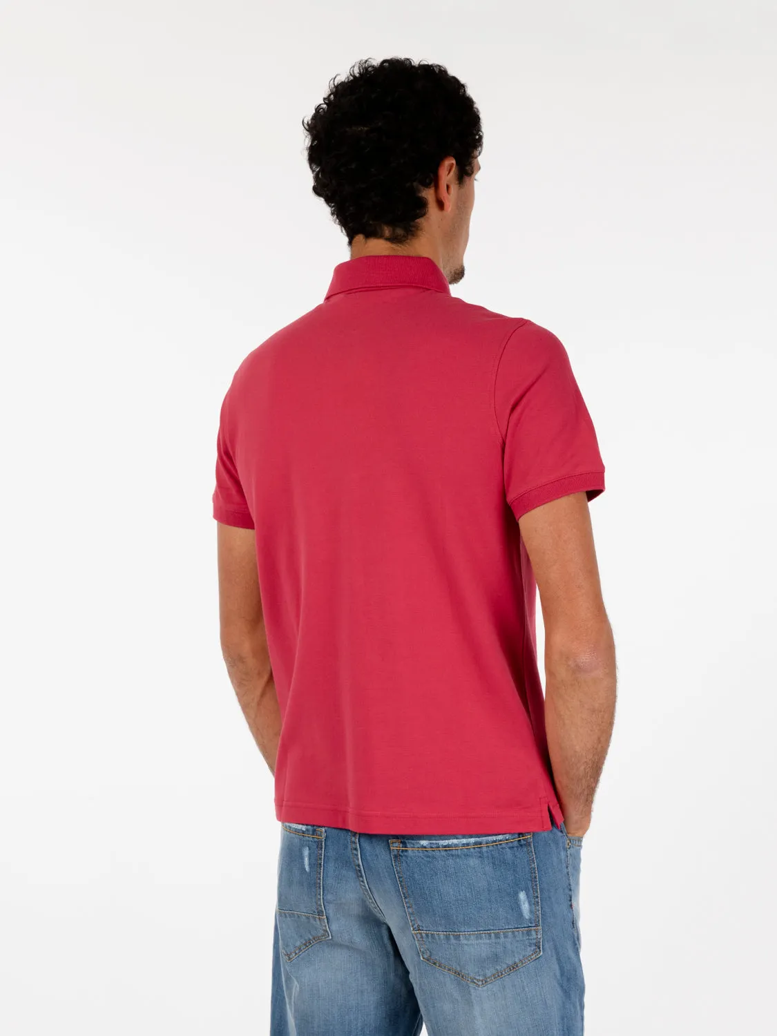 Polo maniche corte Amedee red