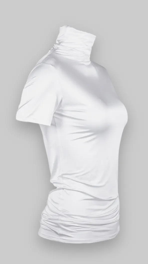 polo-short sleeves-white