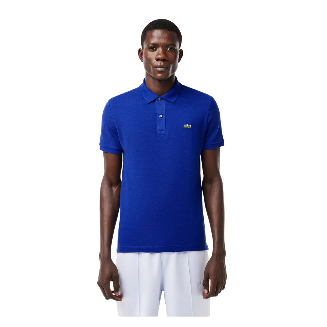 Polo Uomo Lacoste Slim Fit Blu (BDM)