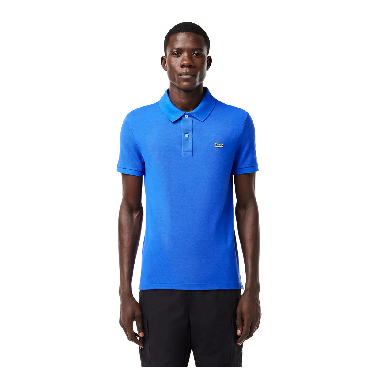 Polo Uomo Lacoste Slim Fit Blu Royal (IXW)