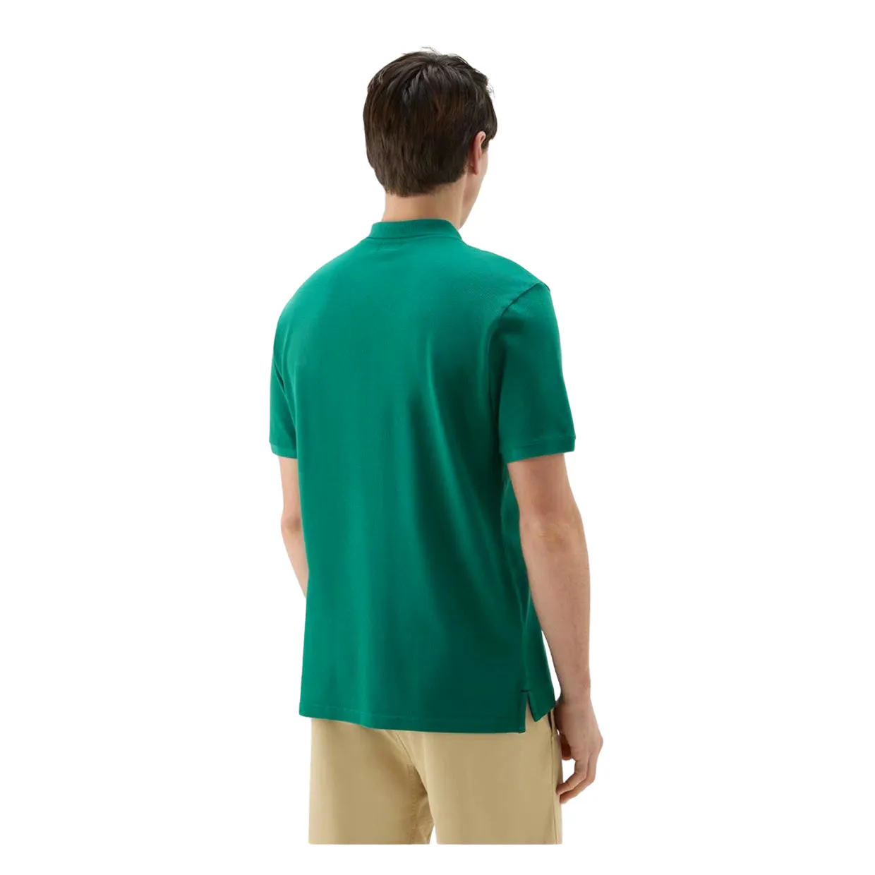 Polo Uomo Woolrich American Verde