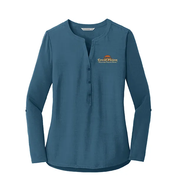 Port Authority® Ladies Concept Henley Tunic