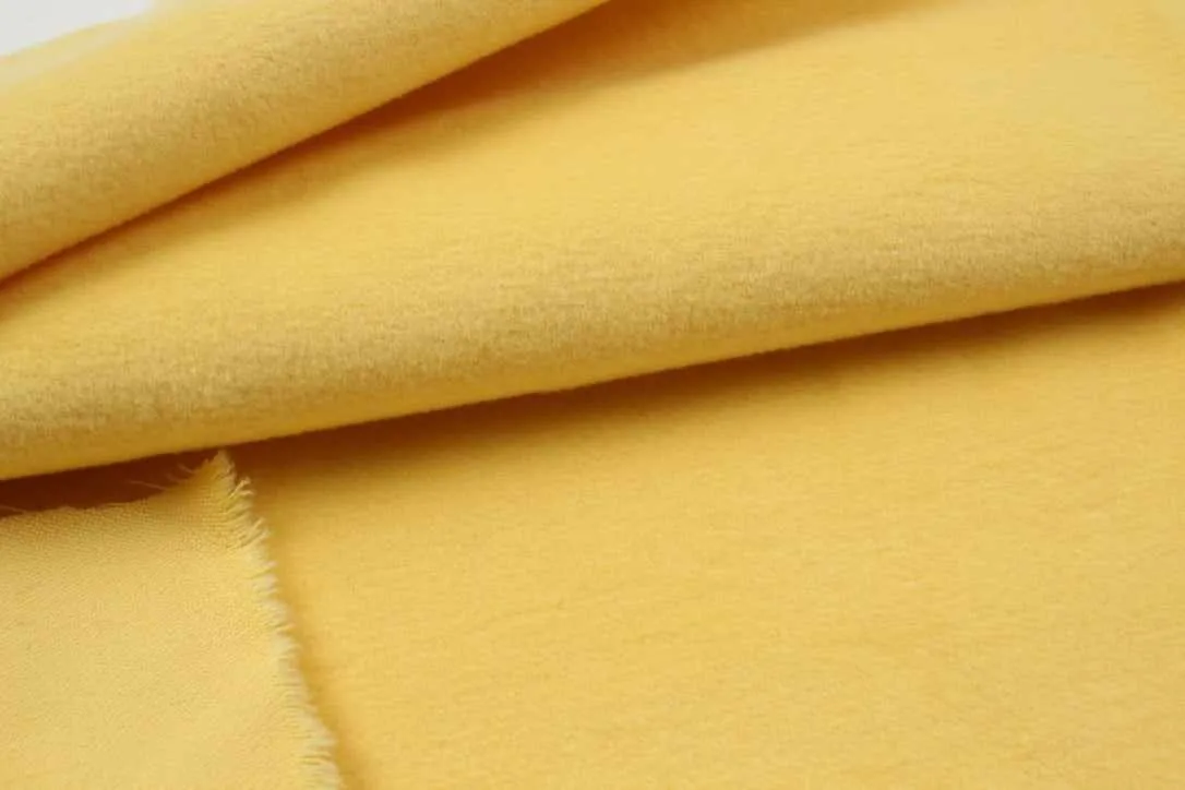 Premium Cotton Felt for Outwear - Yellow