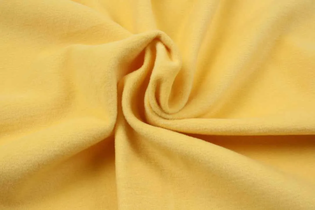 Premium Cotton Felt for Outwear - Yellow