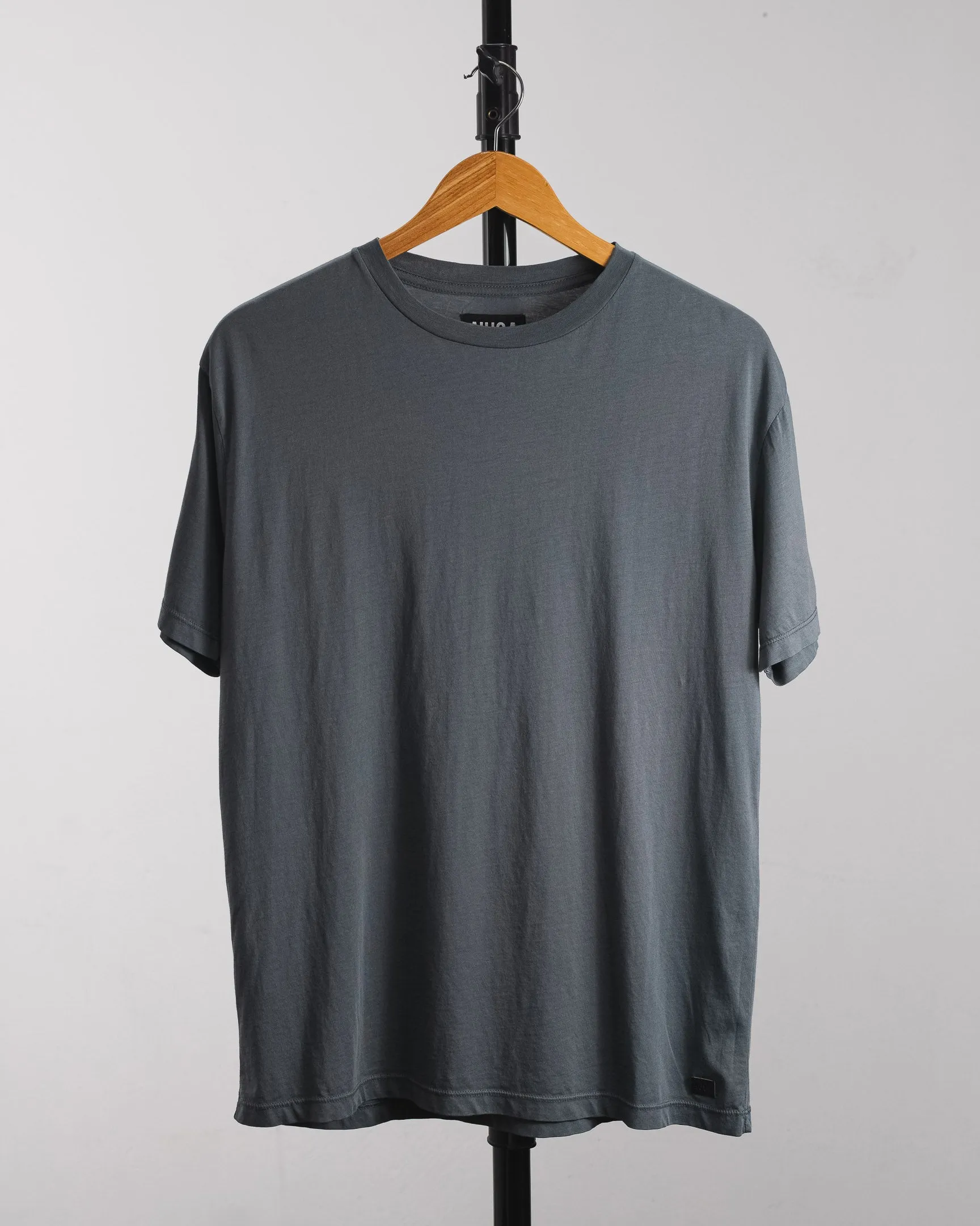 Premium Pima Tee - Steel Gray