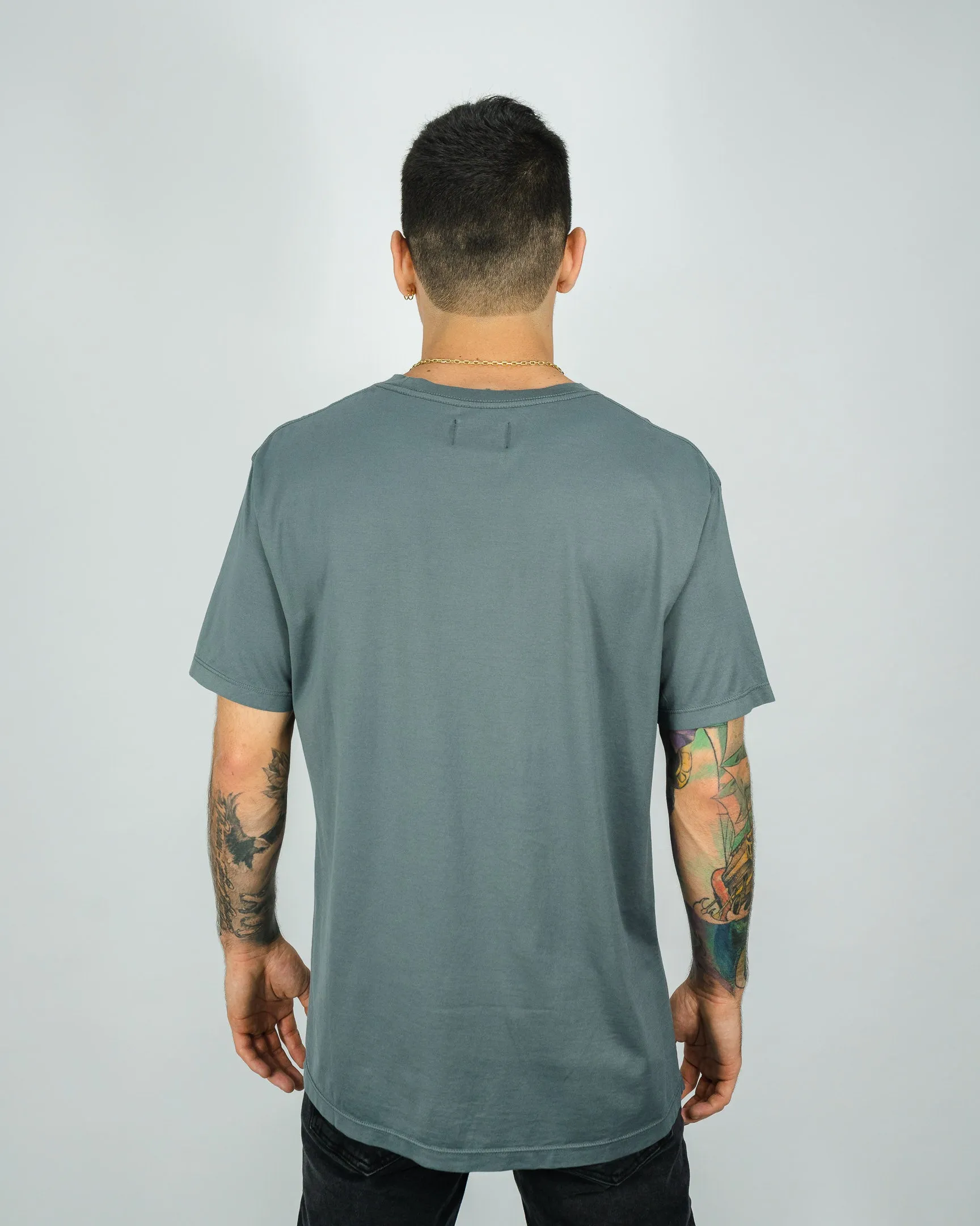 Premium Pima Tee - Steel Gray