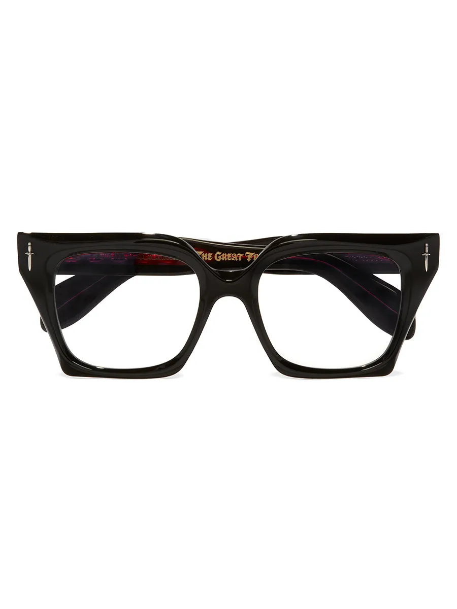 Prometheus Black on Red eyeglasses