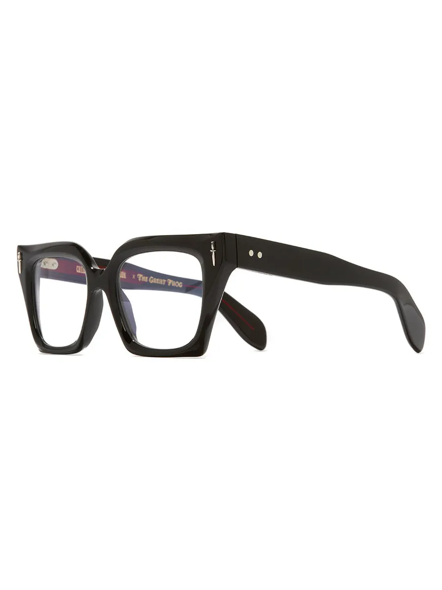 Prometheus Black on Red eyeglasses