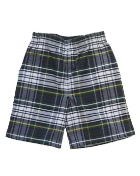 Pull-On Shorts Plaid 35