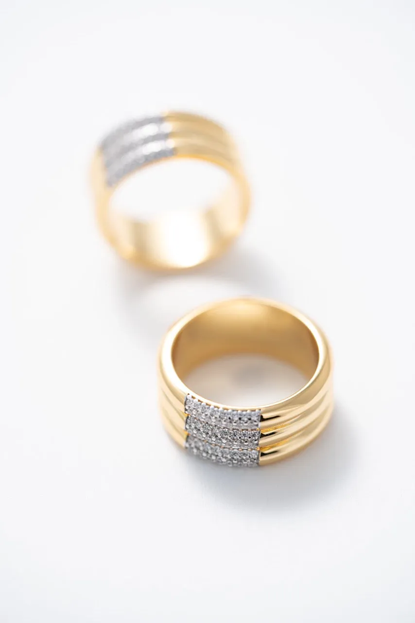 Pure Ring 14K Gold Plated