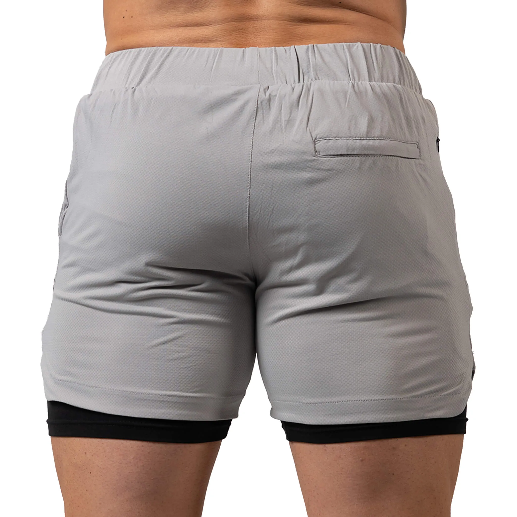 React Training Shorts - Slate